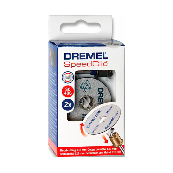 Комплект для резки металла DREMEL SpeedClic (SC406)_2nd