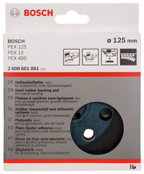 Шлифплатформа, Bosch для PEX 125 (жесткая)_3rd