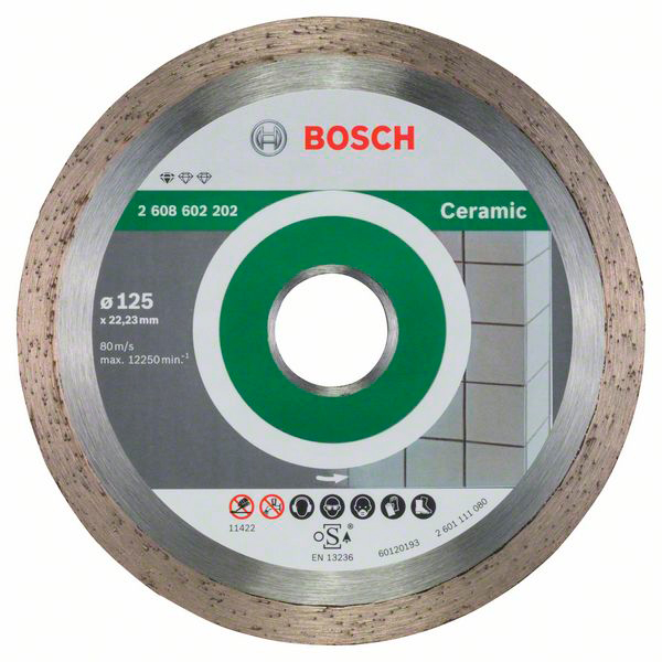 Круг алмазный Bosch, Standard for Ceramic, 125 мм_2nd