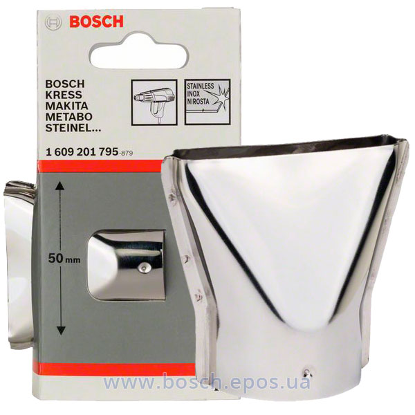 Плоское сопло Bosch, 50 мм (1609201795)