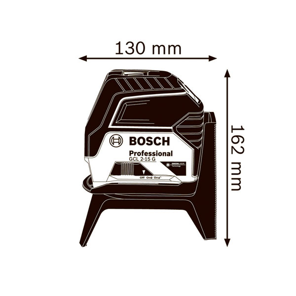 Комбинированный лазерный нивелир Bosch GCL 2-15 G_2nd