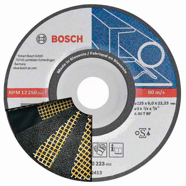 Круг зачистной Bosch, Expert for Metal, 125 мм_1st