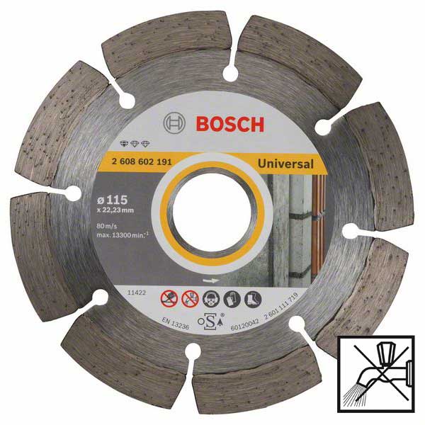 Круг алмазный Bosch, Standard for Universal, 115 мм