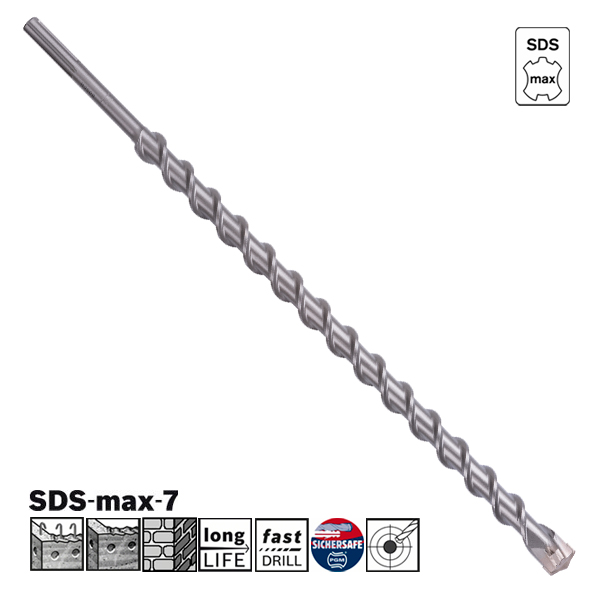Сверло по бетону Bosch SDS-max-7, 32x600x720 мм