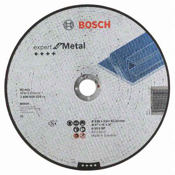 Круг отрезной Bosch, Expert for Metal, 230 x 3,0 мм